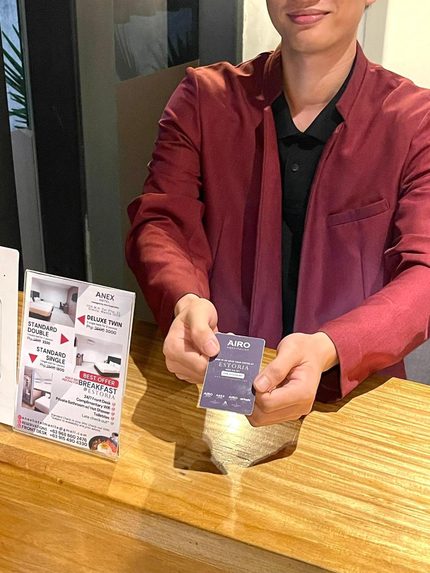 מנילה Anex Hotel Near Us Embassy מראה חיצוני תמונה